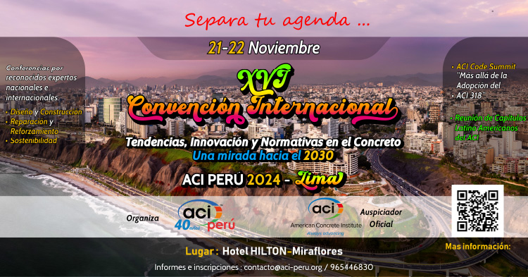 XVI Convención Internacional ACI PERU - Lima 2024